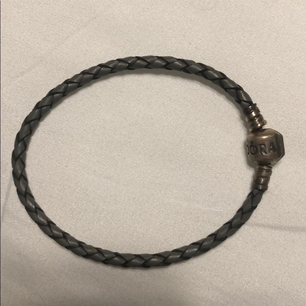 Pandora rope charm bracelet